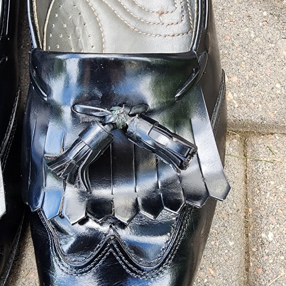 Men\'s Dexter Black Kiltie Tassel Dress Loafer 11D main image 10